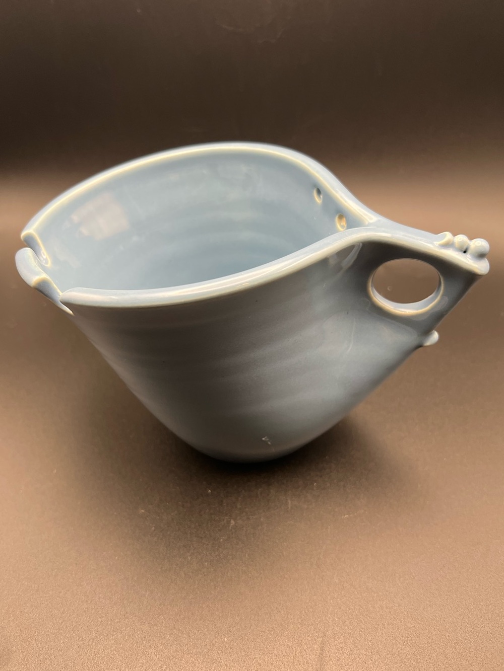 🍁Vintage The Poplar Studio Shaving Scuttle Mug - Gibsons BC Canadian Pottery